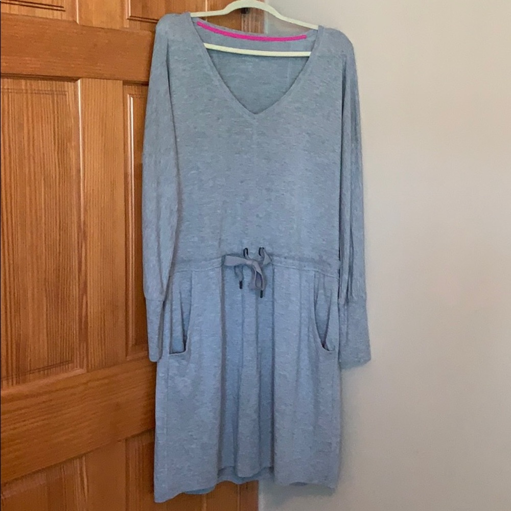 Athleta XL heather gray dress